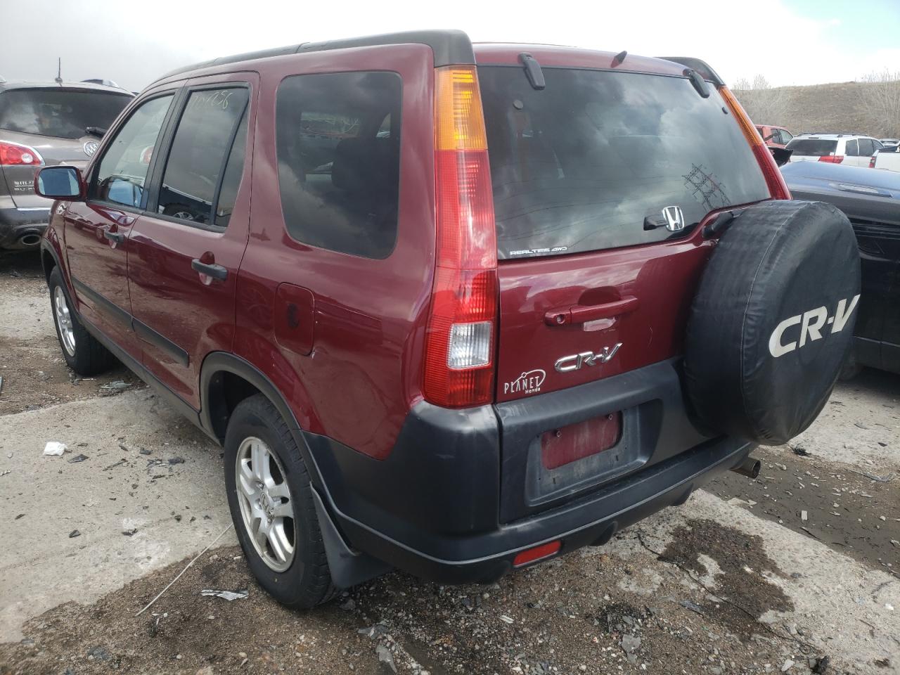 Photo 3 from auction – 2003 HONDA CR-V EX with VIN JHLRD78893C037651