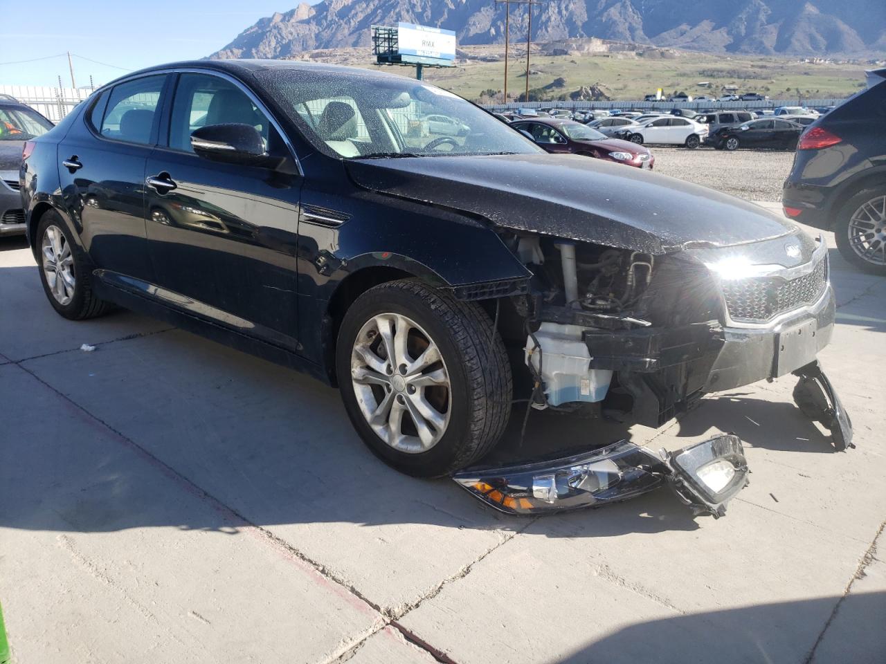 KIA OPTIMA EX 2013 with VIN 5XXGN4A70DG228622 - Photo from auction