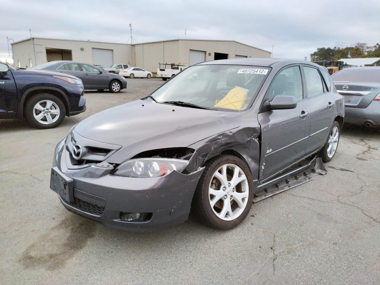 Фото 2 с аукциона – 2007 MAZDA 3 HATCHBAC с VIN JM1BK344771676600