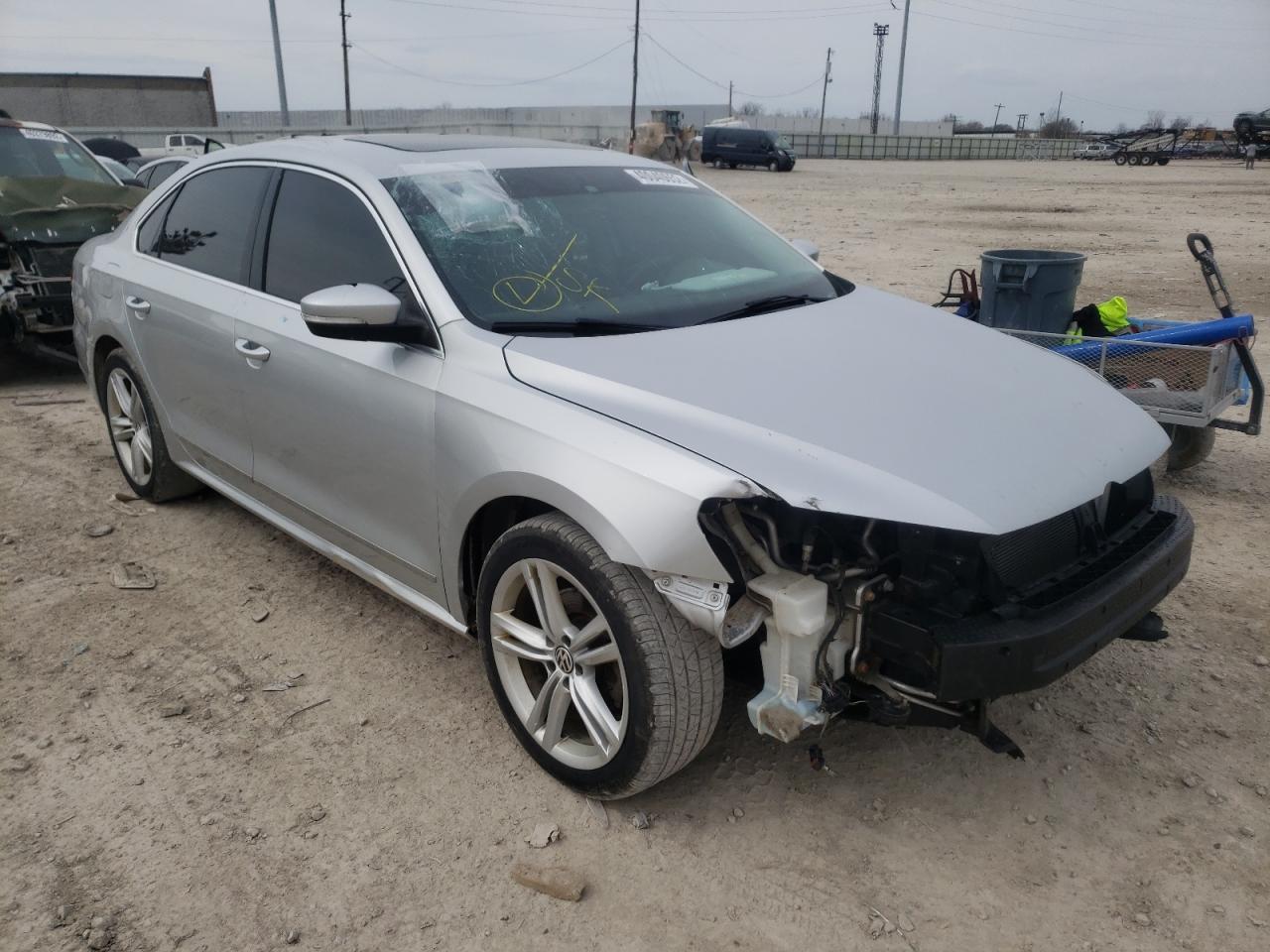 Photo 1 from auction – 2014 VOLKSWAGEN PASSAT SEL with VIN 1VWCN7A39EC100262