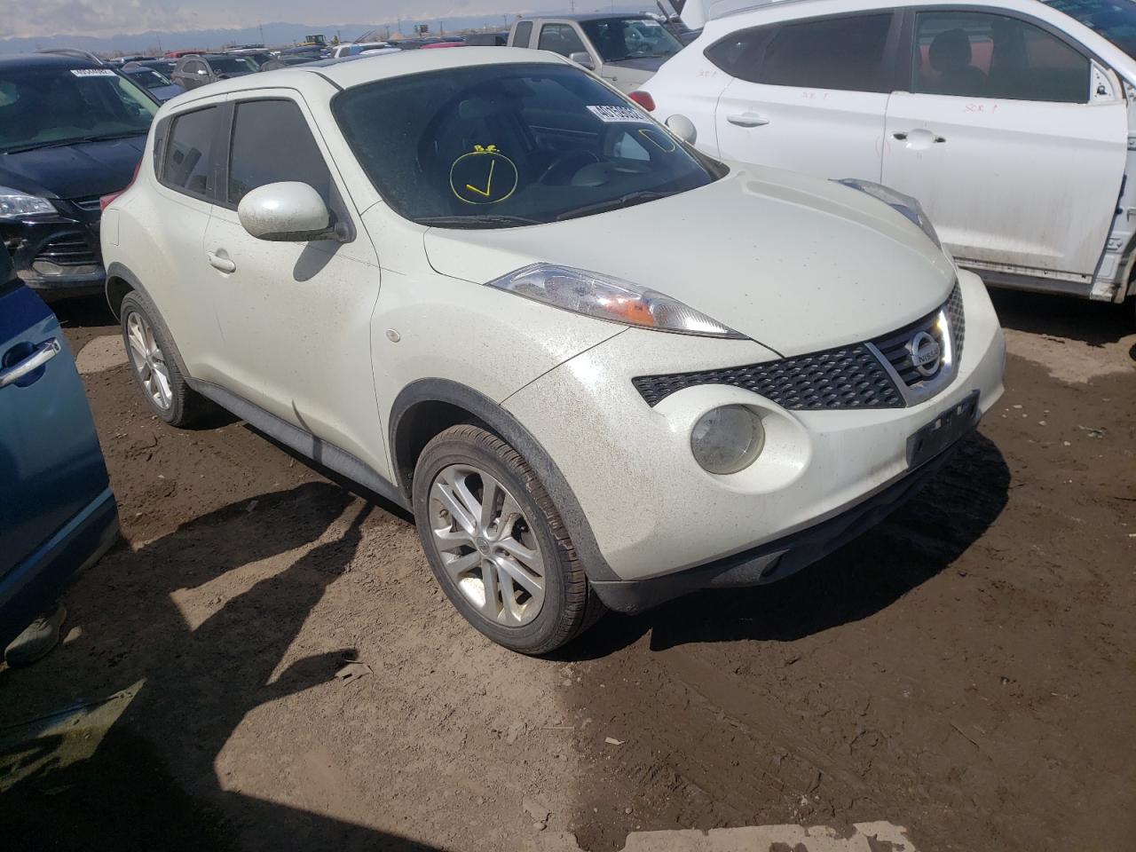 NISSAN JUKE S 2012 with VIN JN8AF5MV3CT126799 - Photo from auction