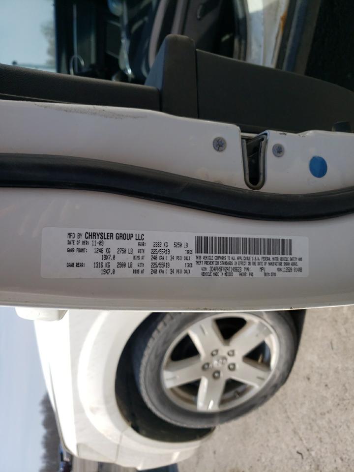 Photo 10 from auction – 2010 DODGE JOURNEY SX with VIN 3D4PH5FV2AT149623