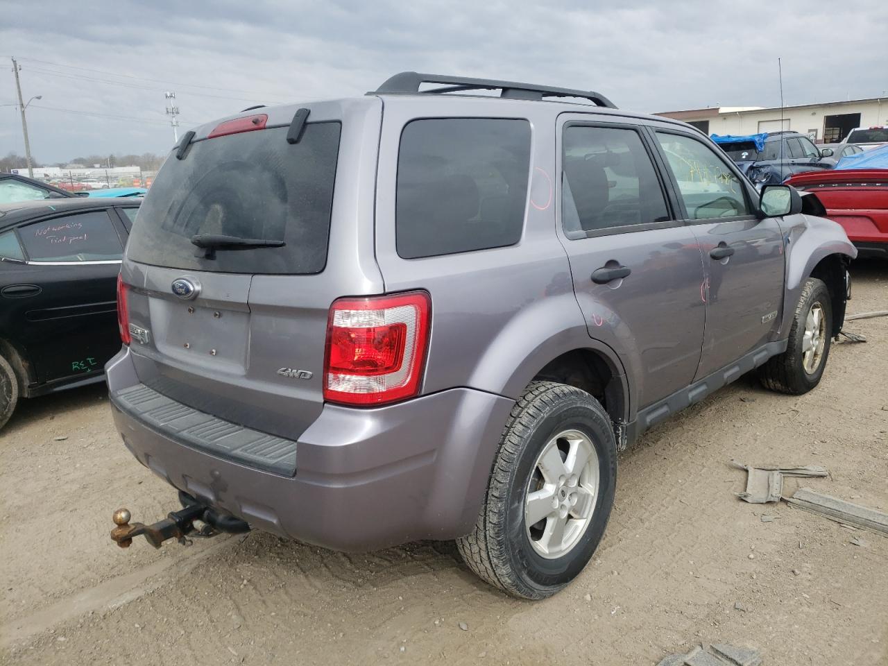 Photo 4 from auction – 2008 FORD ESCAPE XLT with VIN 1FMCU93178KE10784