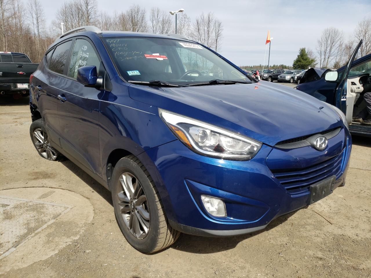 HYUNDAI TUCSON GLS 2014 with VIN KM8JUCAG5EU815554 - Photo from auction
