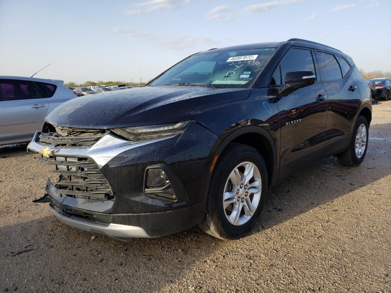 Photo 2 from auction – 2020 CHEVROLET BLAZER 2LT with VIN 3GNKBCR4XLS692248