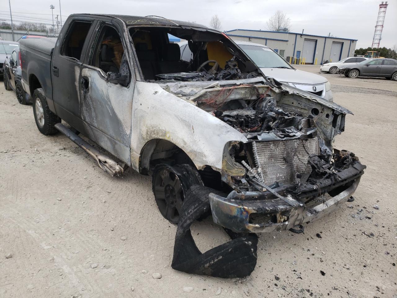 FORD F150 SUPER 2004 with VIN 1FTPW14534KB12066 - Photo from auction