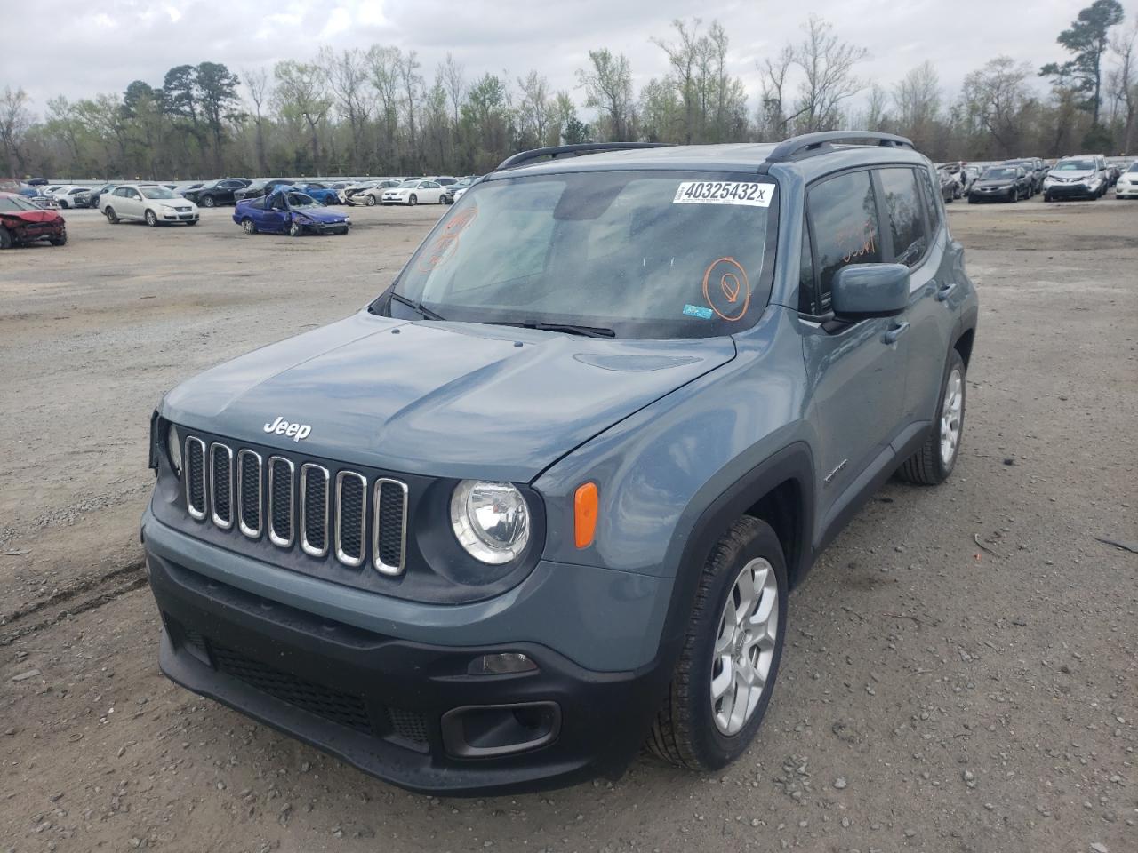 Photo 2 from auction – 2018 JEEP RENEGADE L with VIN ZACCJABB1JPJ67345