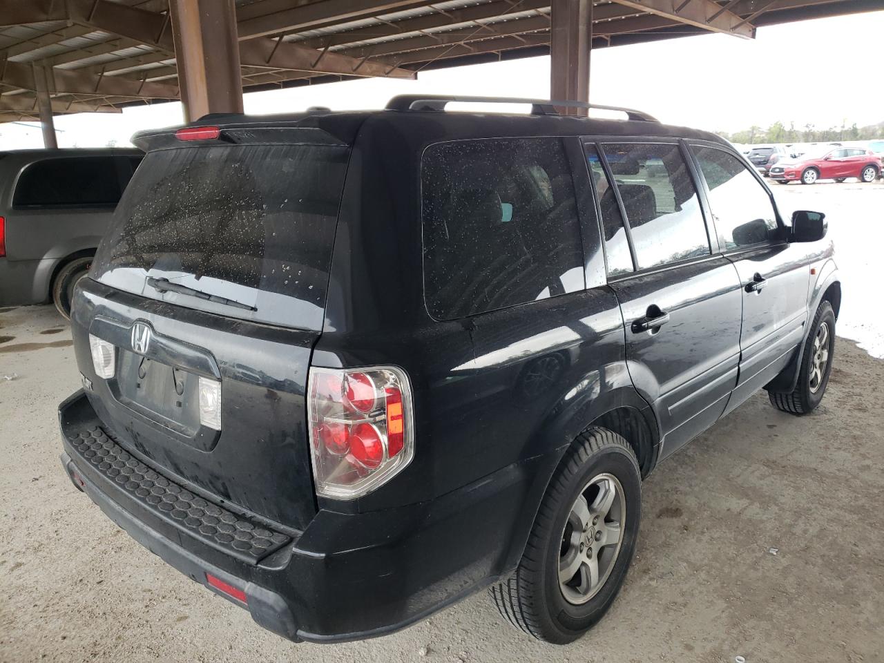 Photo 4 from auction – 2007 HONDA PILOT EXL with VIN 5FNYF28567B045730