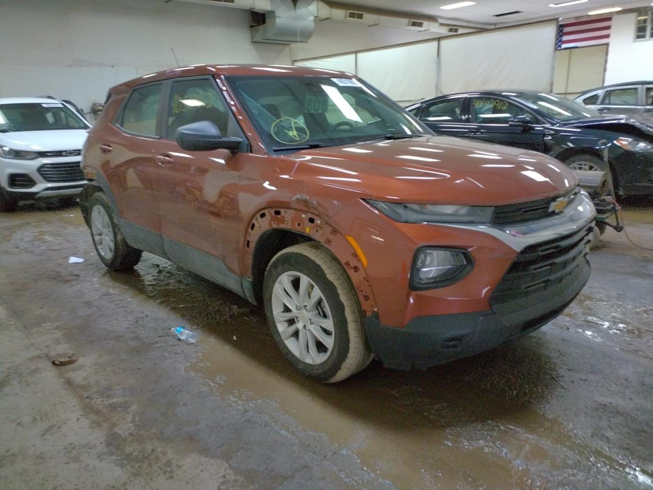 CHEVROLET TRAILBLAZE 2021 with VIN KL79MMS23MB094402 - Photo from auction
