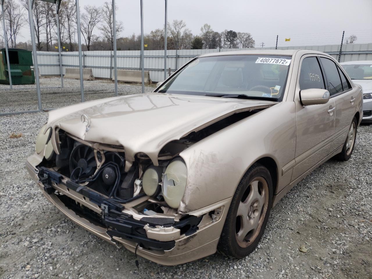 Photo 2 from auction – 2002 MERCEDES-BENZ E 430 with VIN WDBJF70J52B394248