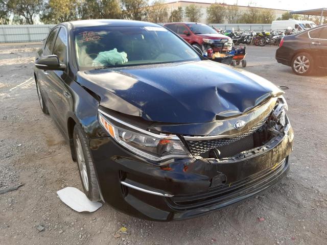 KIA OPTIMA EX 2018 with VIN 5XXGU4L37JG210840 - Photo from auction