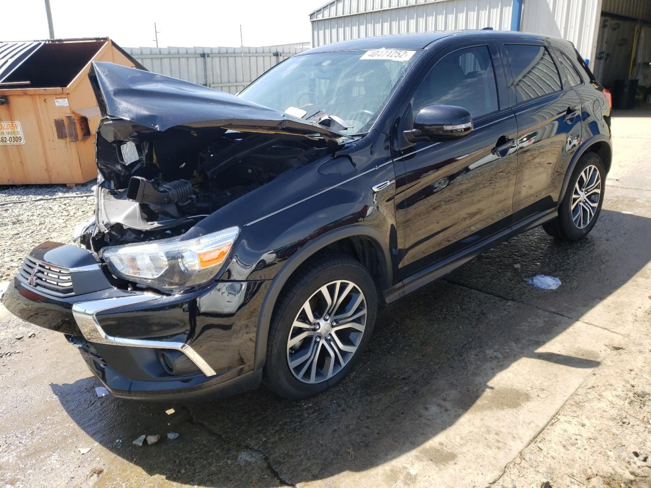 Photo 2 from auction – 2017 MITSUBISHI OUTLANDER with VIN JA4AP3AU9HZ002284