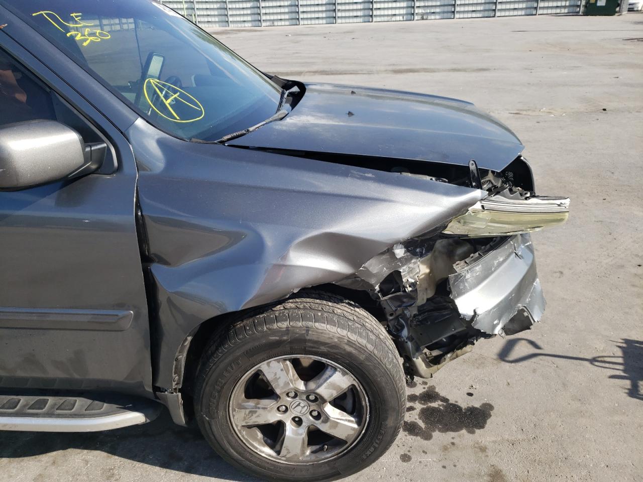 Photo 9 from auction – 2010 HONDA PILOT EXL with VIN 5FNYF3H52AB014763