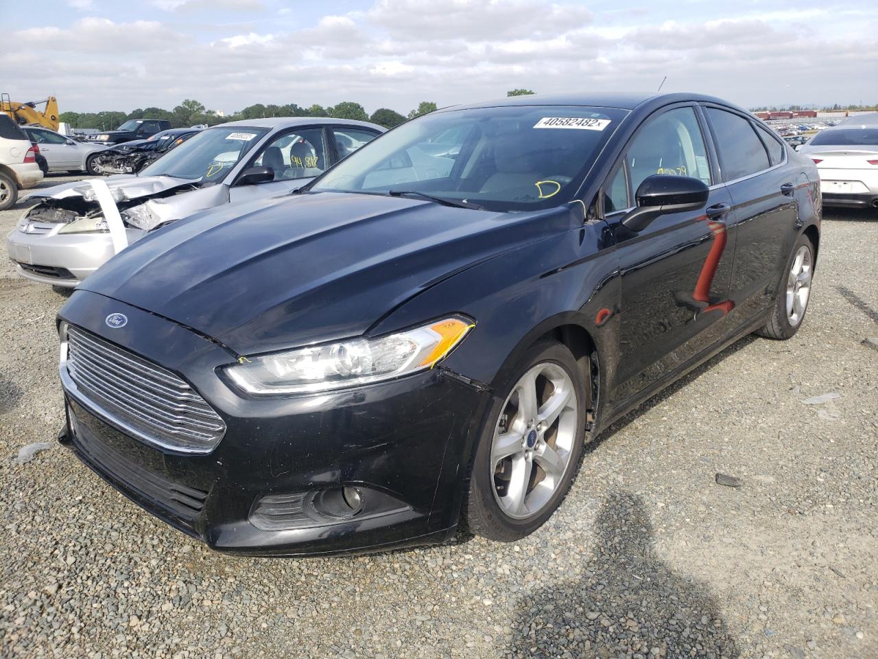 Photo 2 from auction – 2016 FORD FUSION S with VIN 3FA6P0G73GR123431