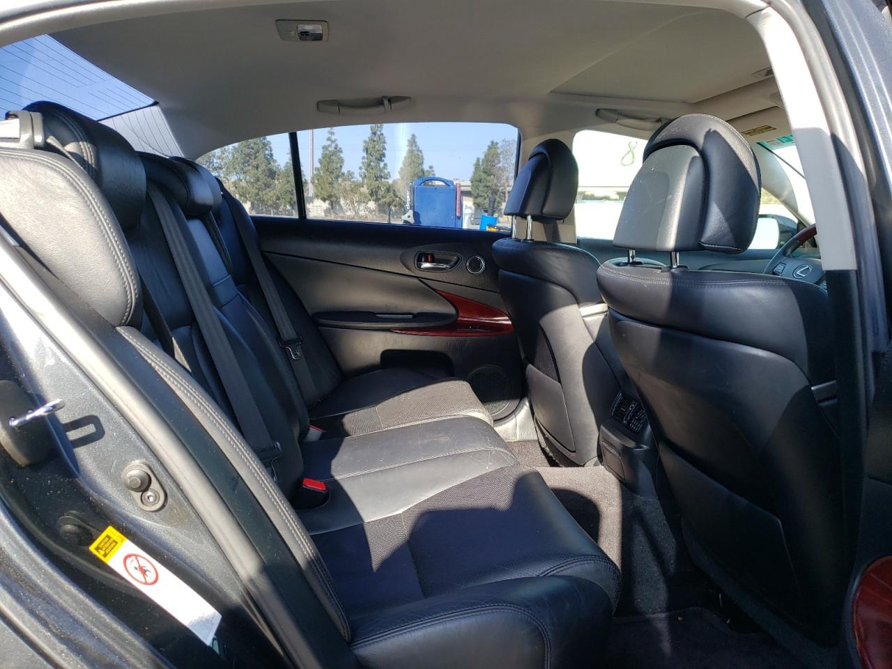 Photo 6 from auction – 2008 LEXUS GS 350 with VIN JTHBE96S280036578