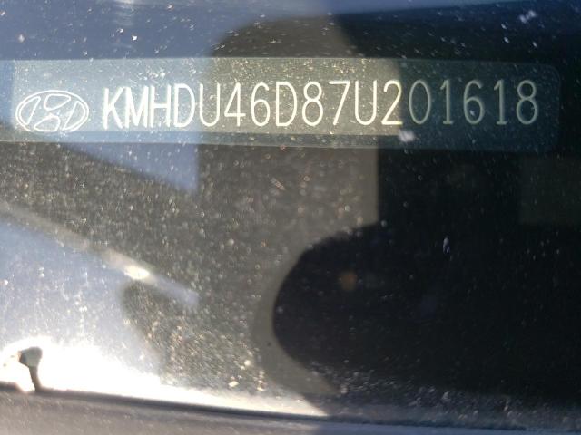 Photo 10 from auction – 2007 HYUNDAI ELANTRA GL with VIN KMHDU46D87U201618