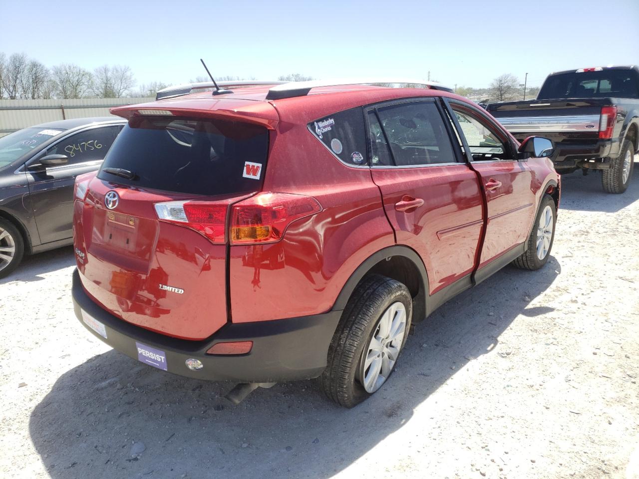 Photo 4 from auction – 2015 TOYOTA RAV4 LIMIT with VIN 2T3YFREV1FW217829