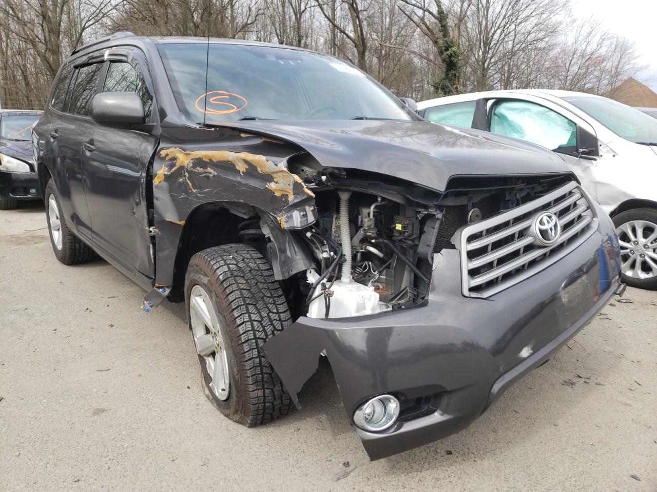 TOYOTA HIGHLANDER 2008 with VIN JTEDS41A382055029 - Photo from auction