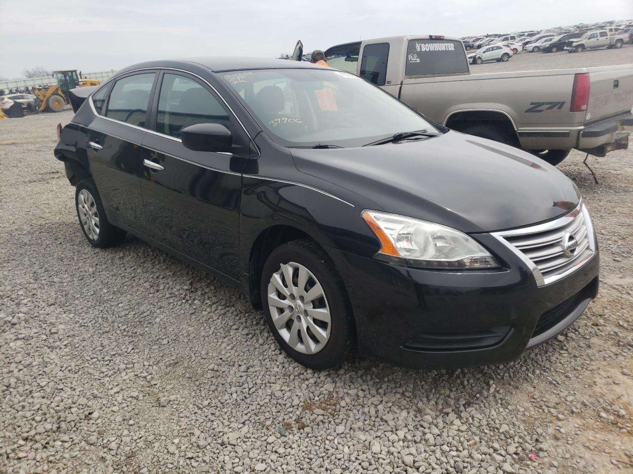 Photo 1 from auction – 2013 NISSAN SENTRA S with VIN 1N4AB7AP3DN906144