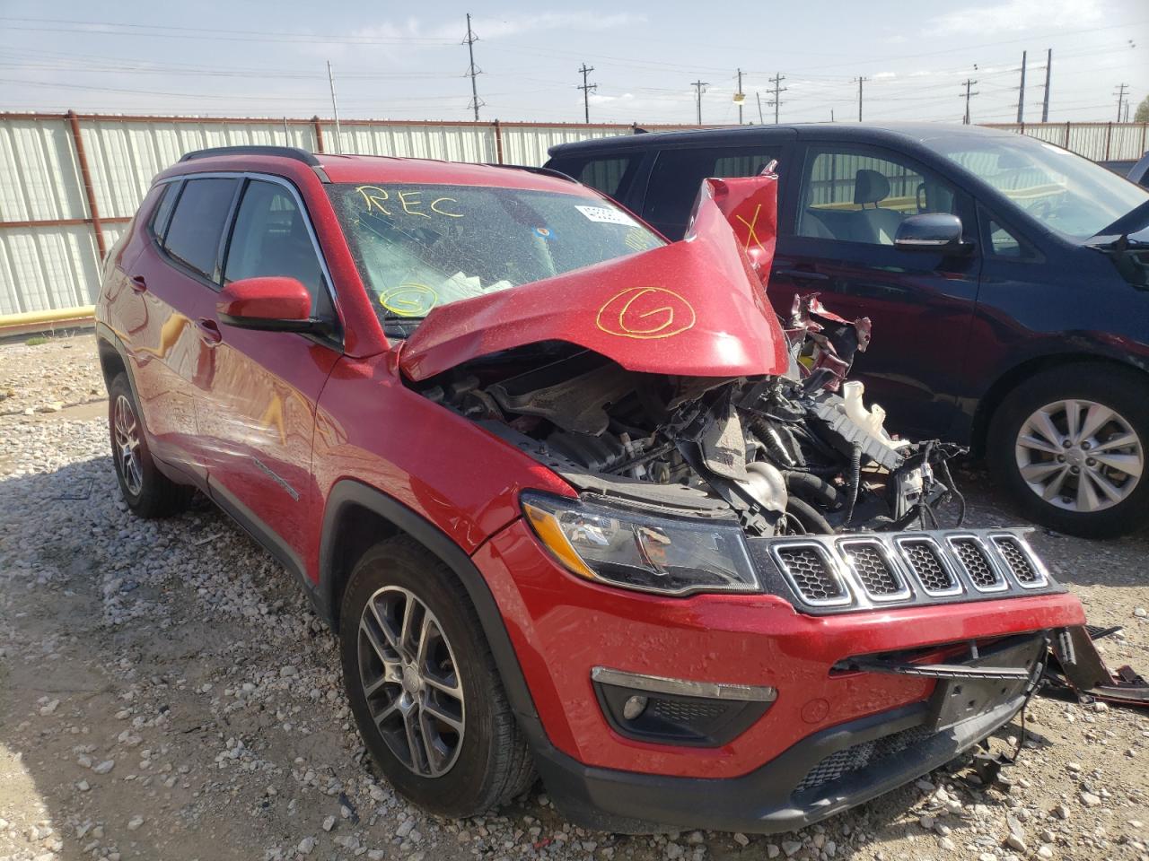 JEEP COMPASS LA 2018 с VIN 3C4NJDBB3JT142436 - Фото с аукциона