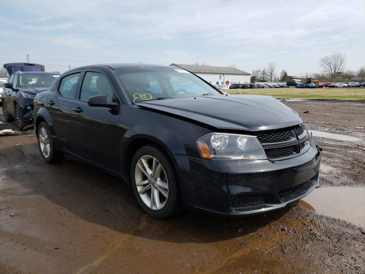 DODGE AVENGER SE 2013 with VIN 1C3CDZAG9DN748082 - Photo from auction