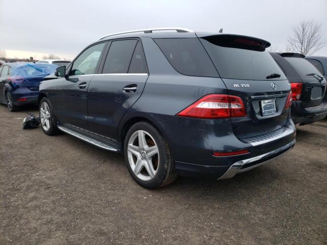 Photo 10 from auction – 2014 MERCEDES-BENZ ML 350 BLU with VIN 4JGDA2EB0EA344932