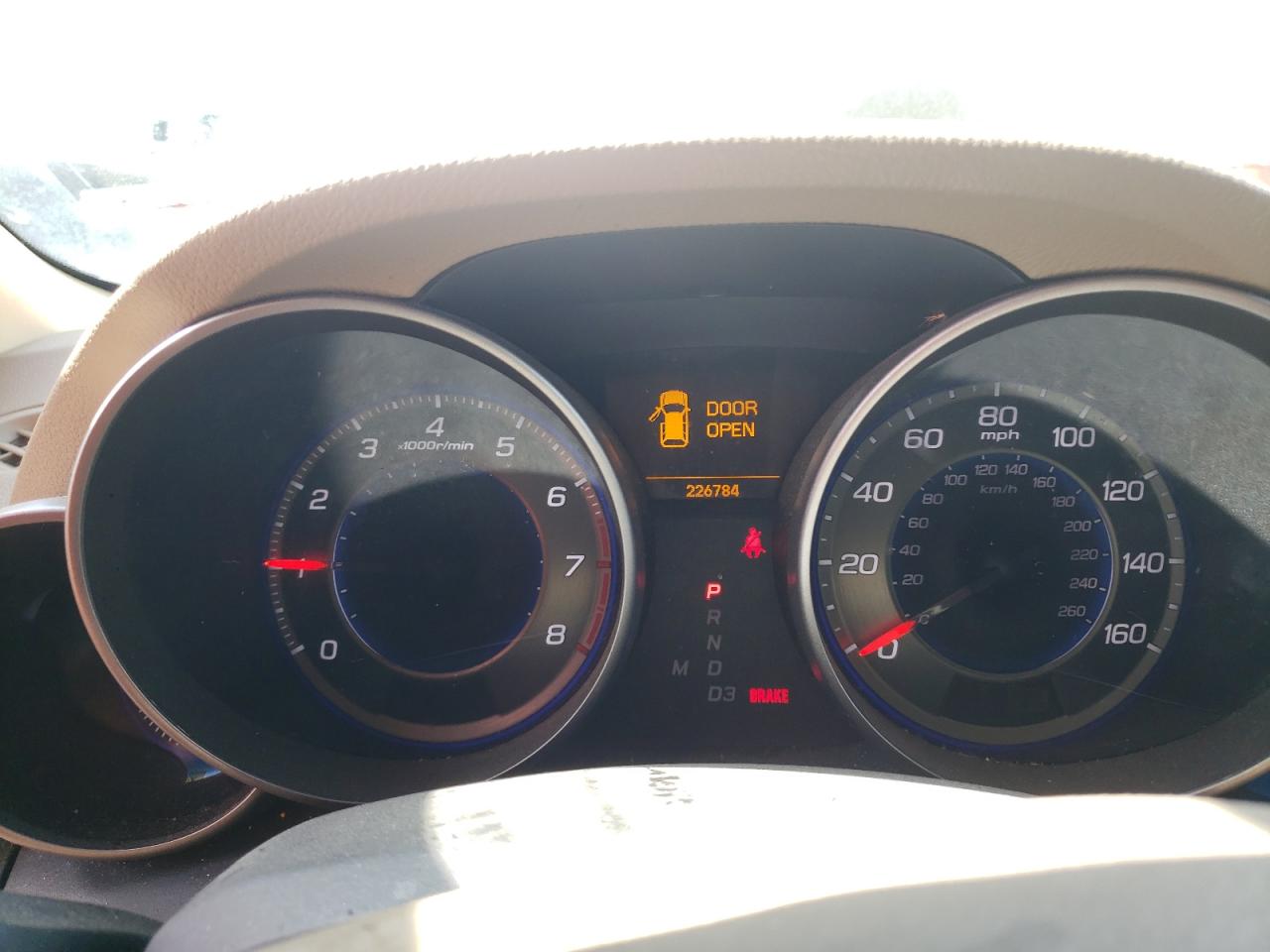 Photo 8 from auction – 2008 ACURA MDX with VIN 2HNYD28218H520671