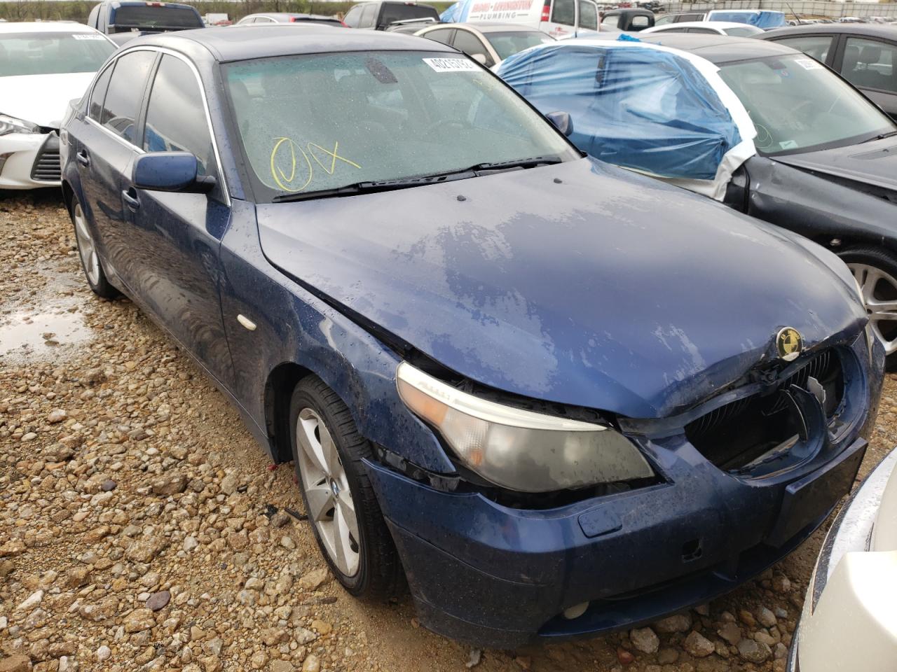 BMW 525 XI 2006 with VIN WBANF33566CS38162 - Photo from auction