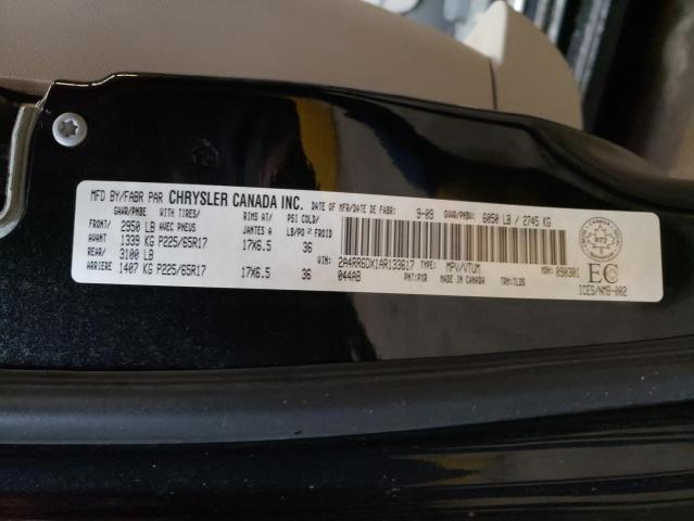 Photo 10 from auction – 2010 CHRYSLER TOWN & COU with VIN 2A4RR6DX1AR133617