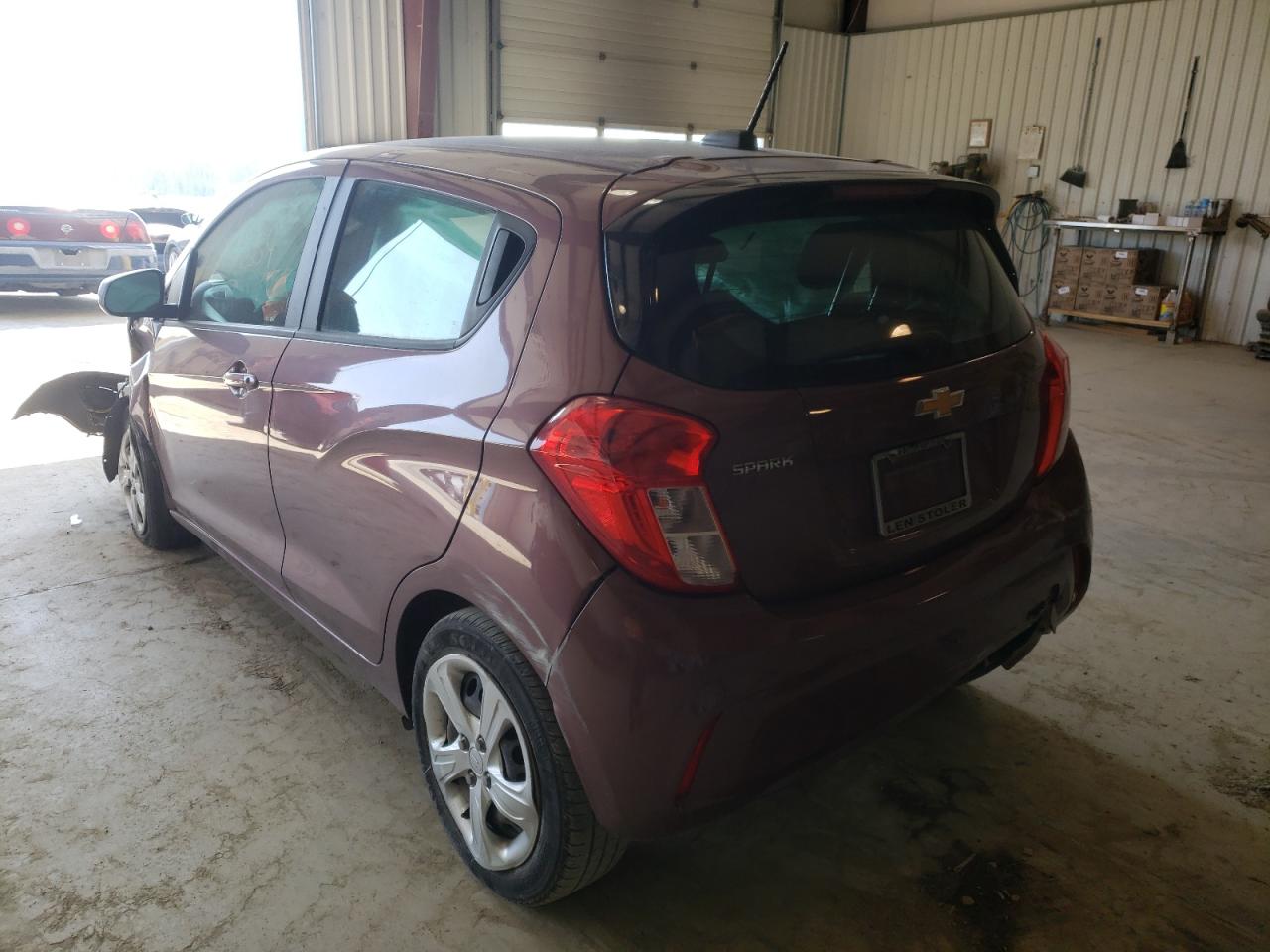 Photo 3 from auction – 2019 CHEVROLET SPARK LS with VIN KL8CB6SA8KC706272