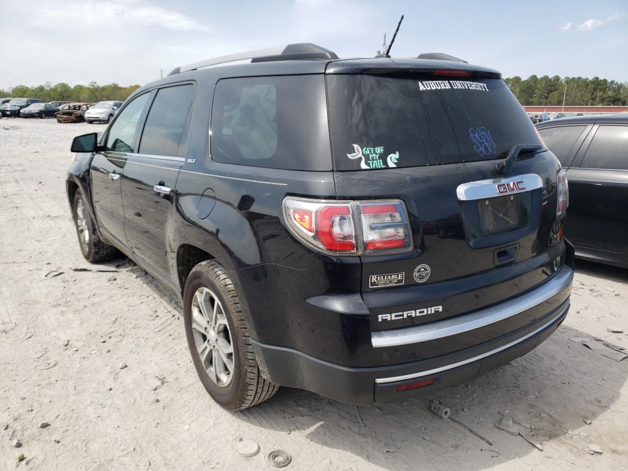 Photo 3 from auction – 2014 GMC ACADIA SLT with VIN 1GKKRSKD0EJ129694