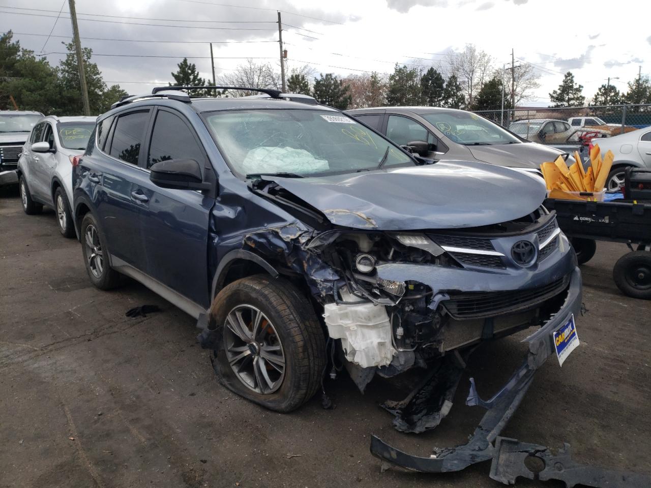TOYOTA RAV4 LE 2013 with VIN JTMBFREV3D5006724 - Photo from auction