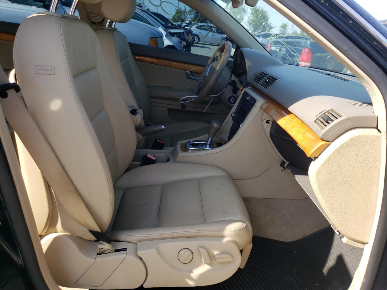 Photo 5 from auction – 2007 AUDI A4 2 with VIN WAUAF78E57A027580