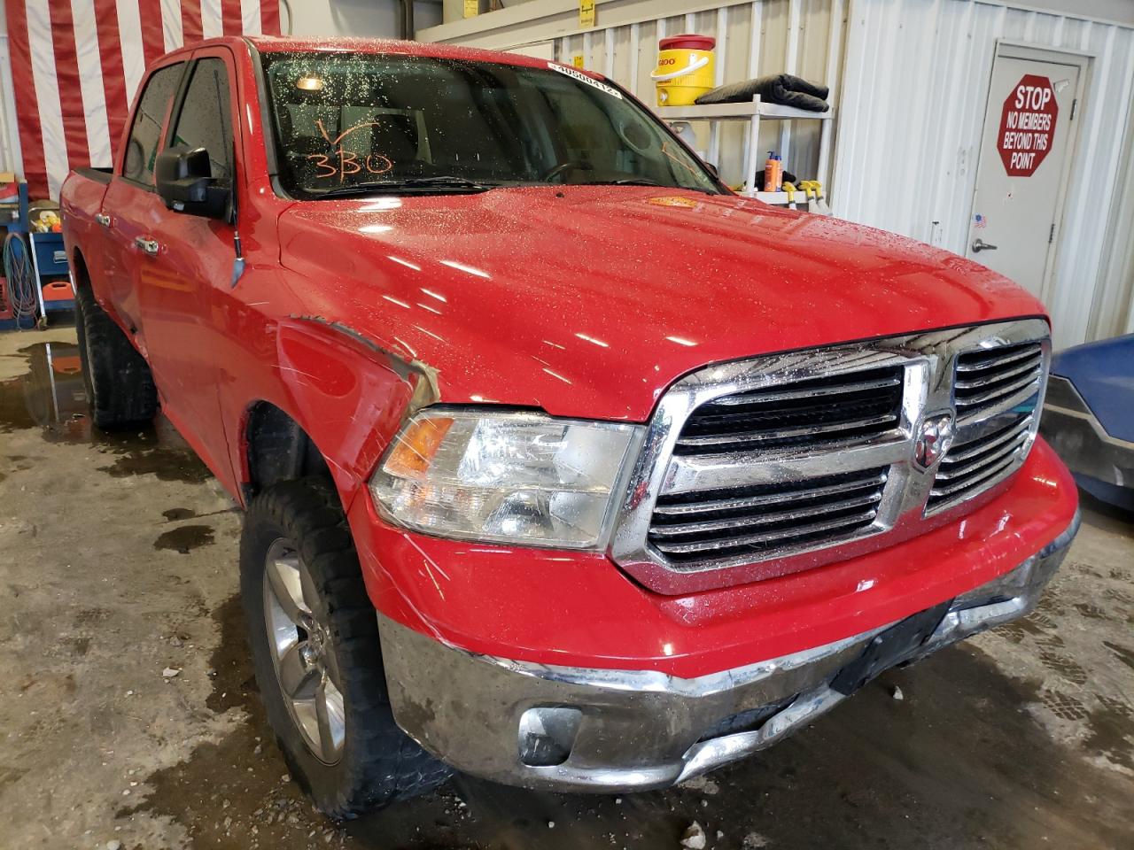 RAM 1500 SLT 2013 with VIN 1C6RR7LT9DS621699 - Photo from auction