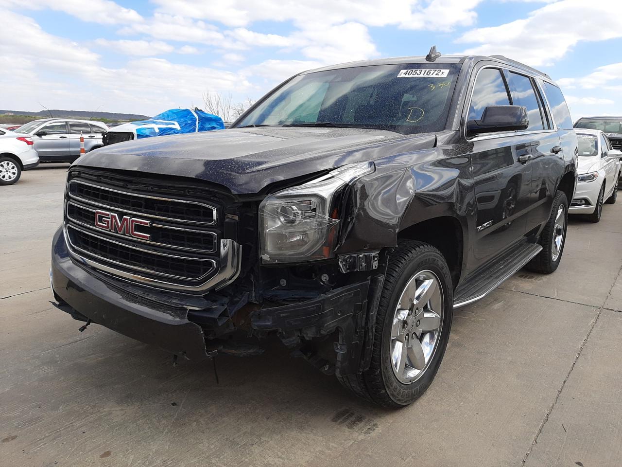 Photo 2 from auction – 2016 GMC YUKON SLT with VIN 1GKS1BKC1GR140674