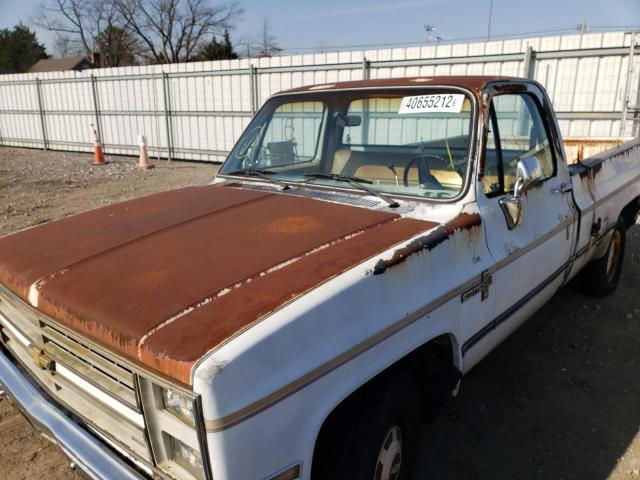 Photo 9 from auction – 1985 CHEVROLET C20 with VIN 1GCGC24M7FF410167