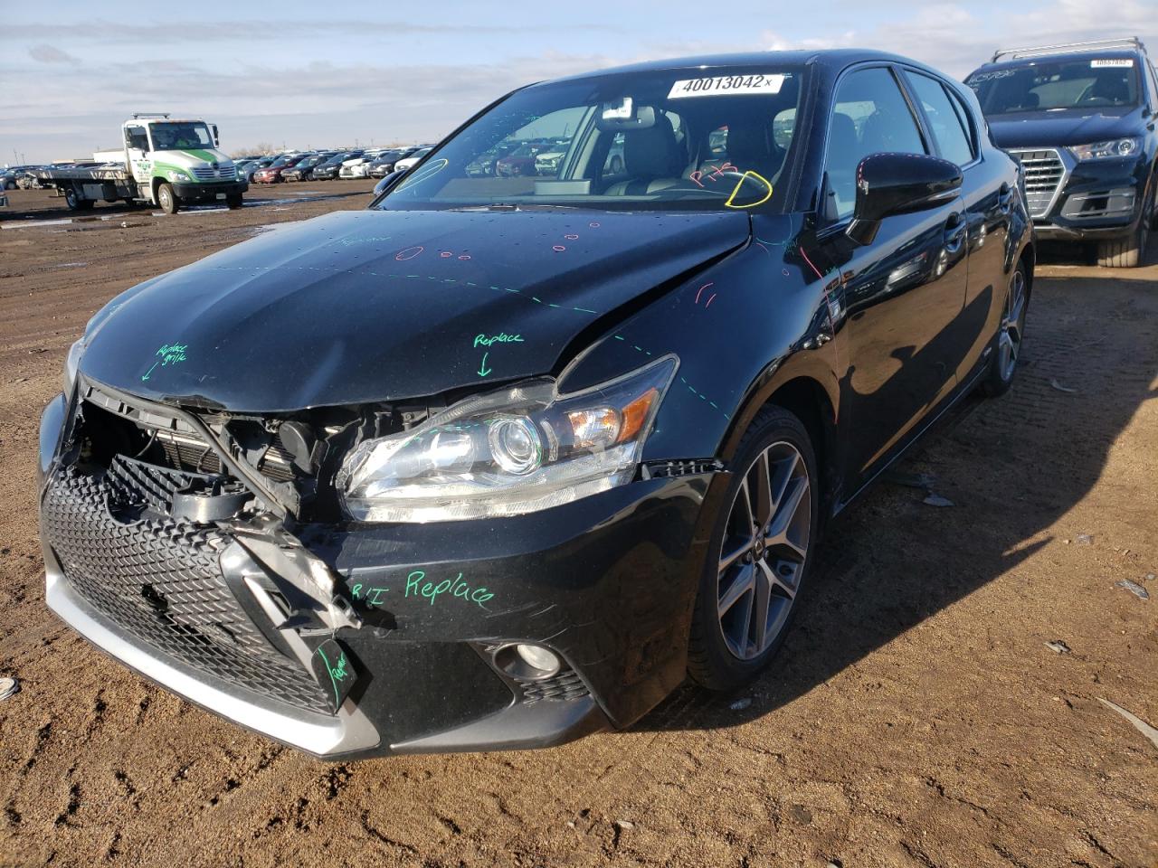 Photo 2 from auction – 2015 LEXUS CT 200 with VIN JTHKD5BHXF2245333