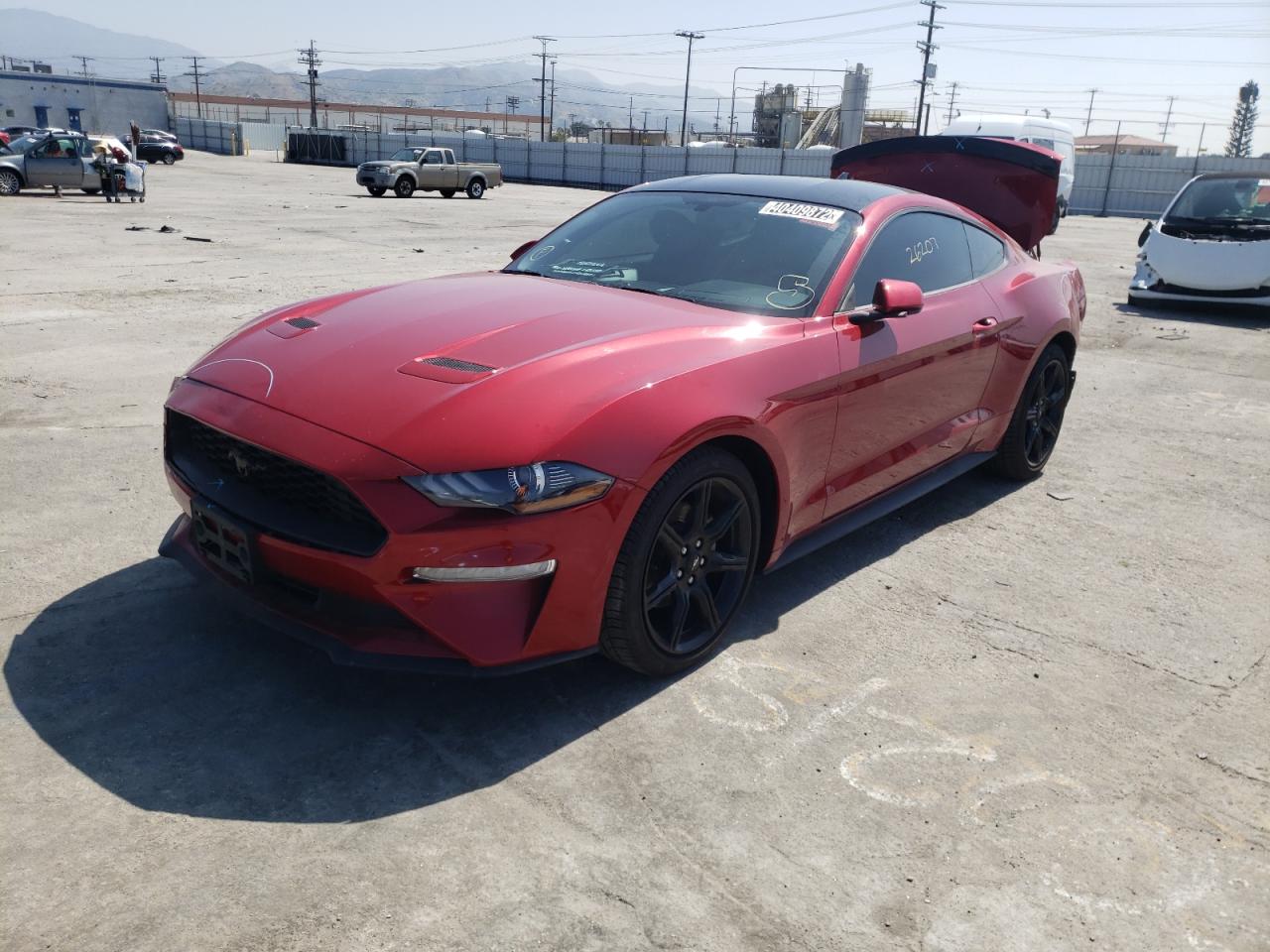 Photo 2 from auction – 2020 FORD MUSTANG with VIN 1FA6P8TH7L5176868