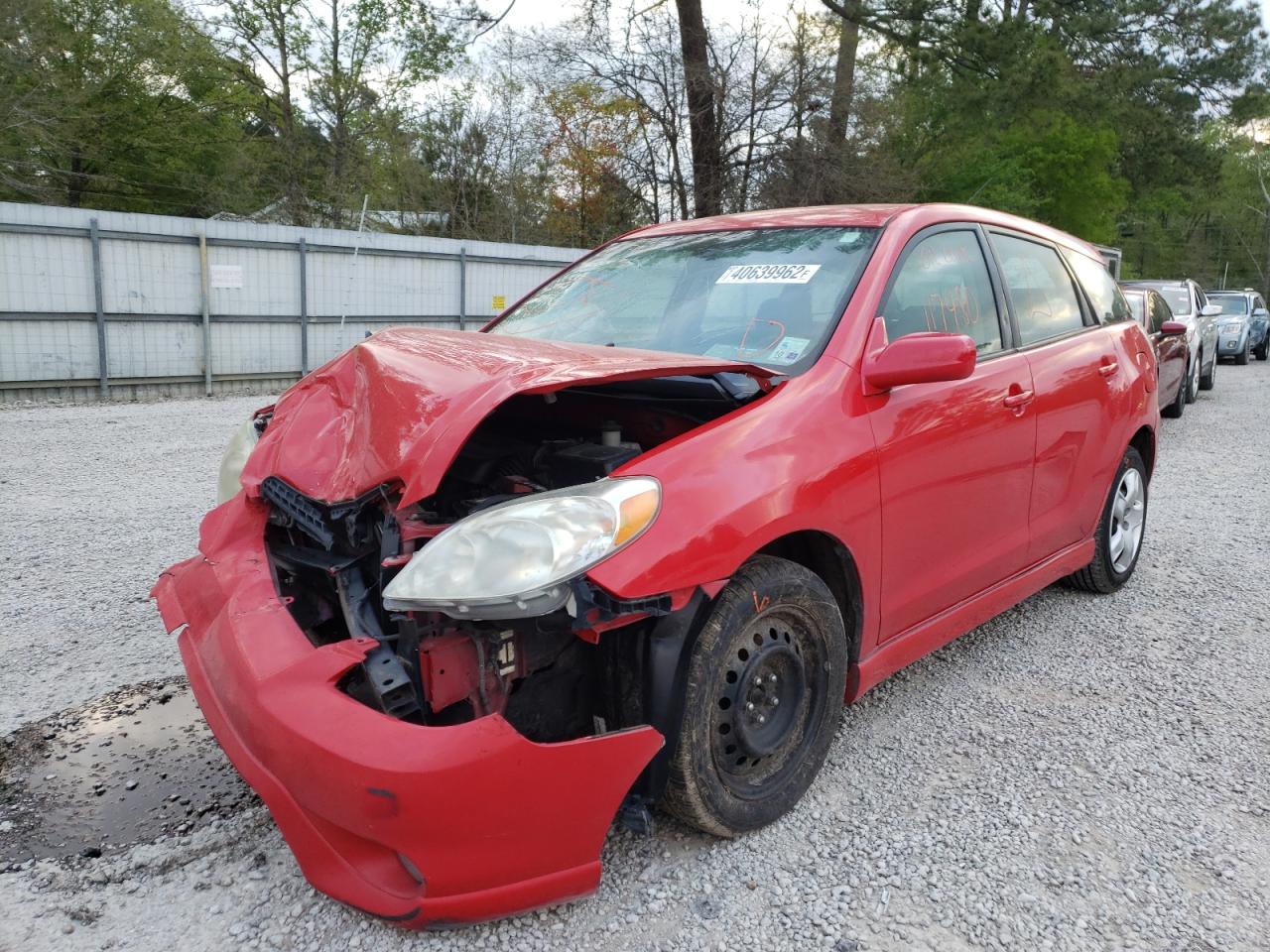 Photo 2 from auction – 2007 TOYOTA MATRIX with VIN 2T1KR32E87C647481