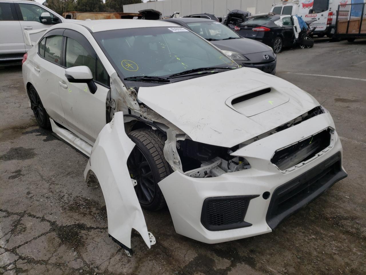 SUBARU WRX STI 2019 with VIN JF1VA2S68K9823926 - Photo from auction