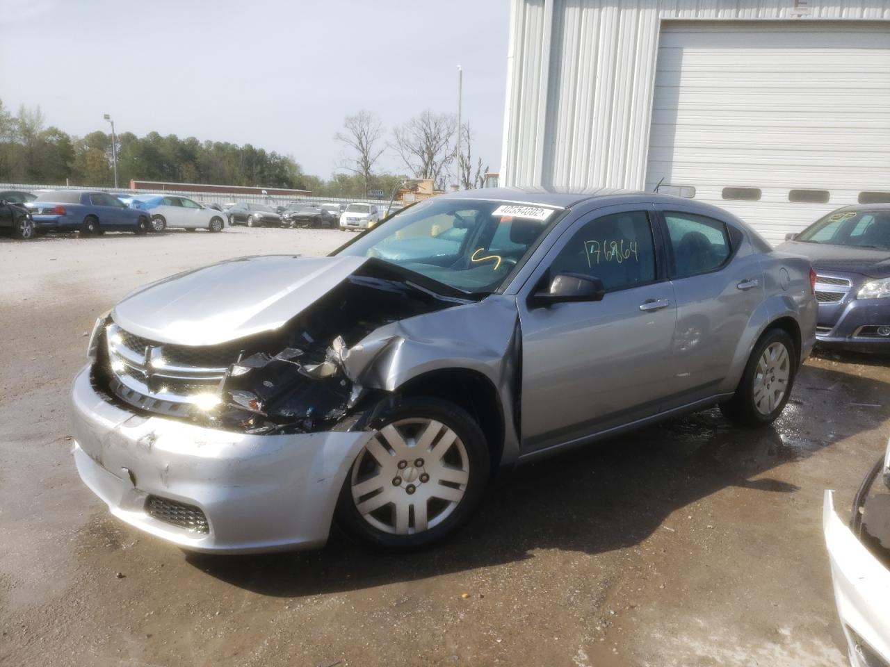 Photo 2 from auction – 2014 DODGE AVENGER SE with VIN 1C3CDZAB8EN133240