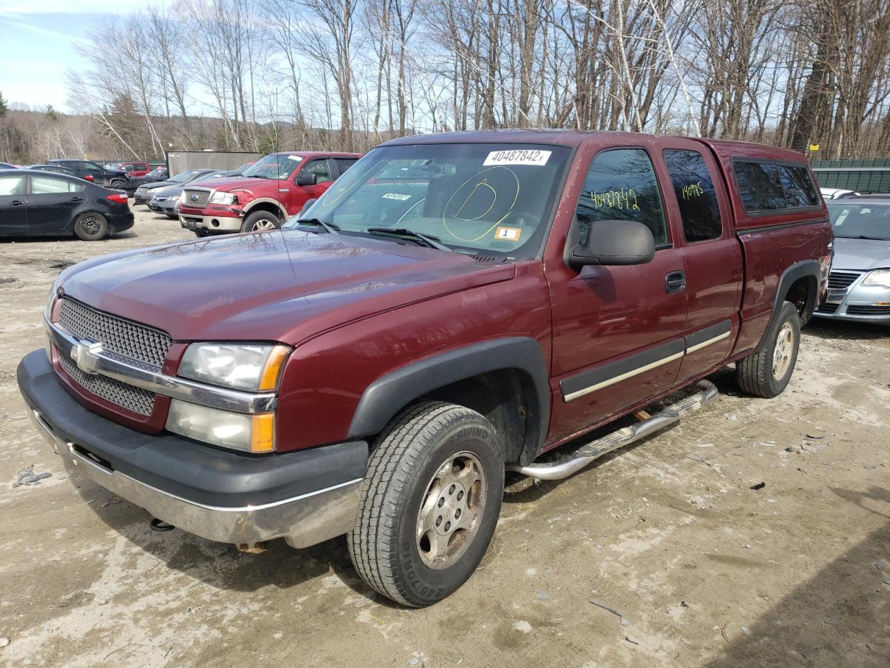 Photo 2 from auction – 2003 CHEVROLET SILVERADO with VIN 2GCEK19V731169591