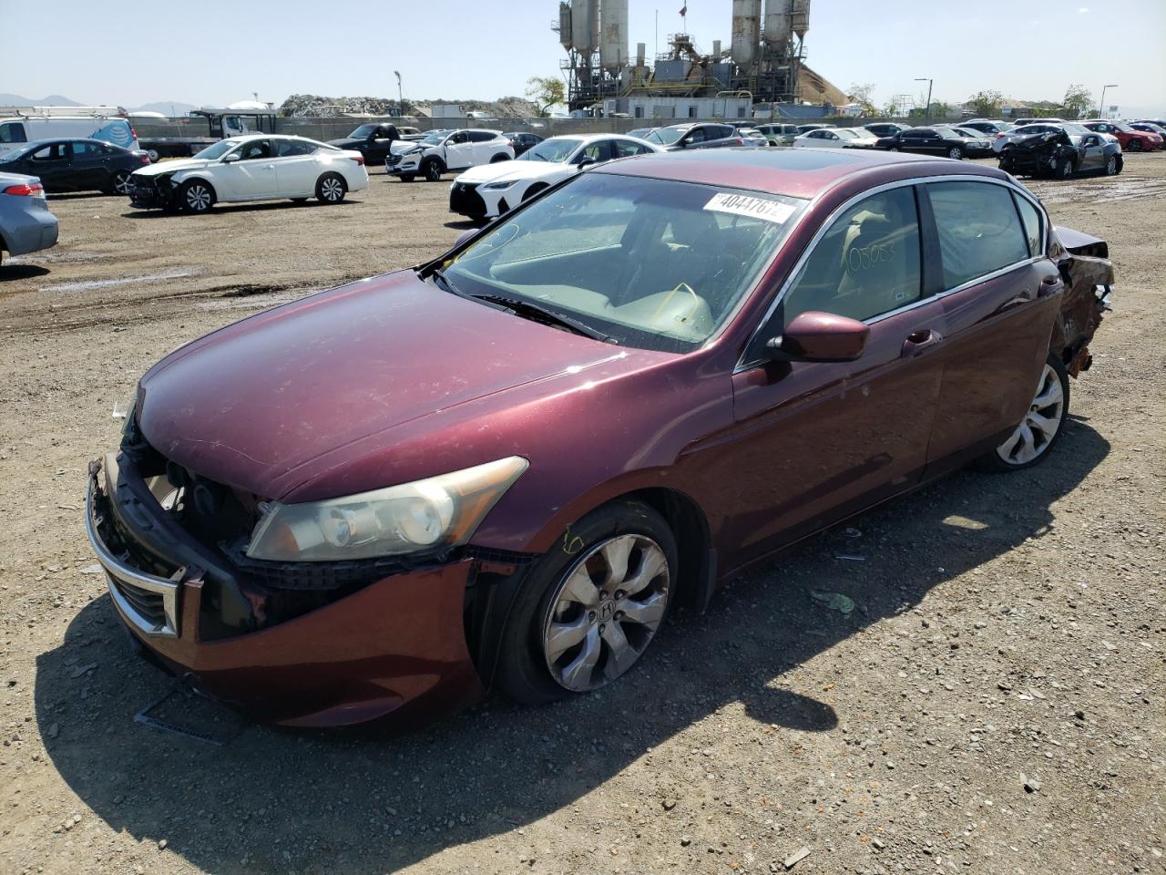 Photo 2 from auction – 2010 HONDA ACCORD EX with VIN 1HGCP2F79AA056332