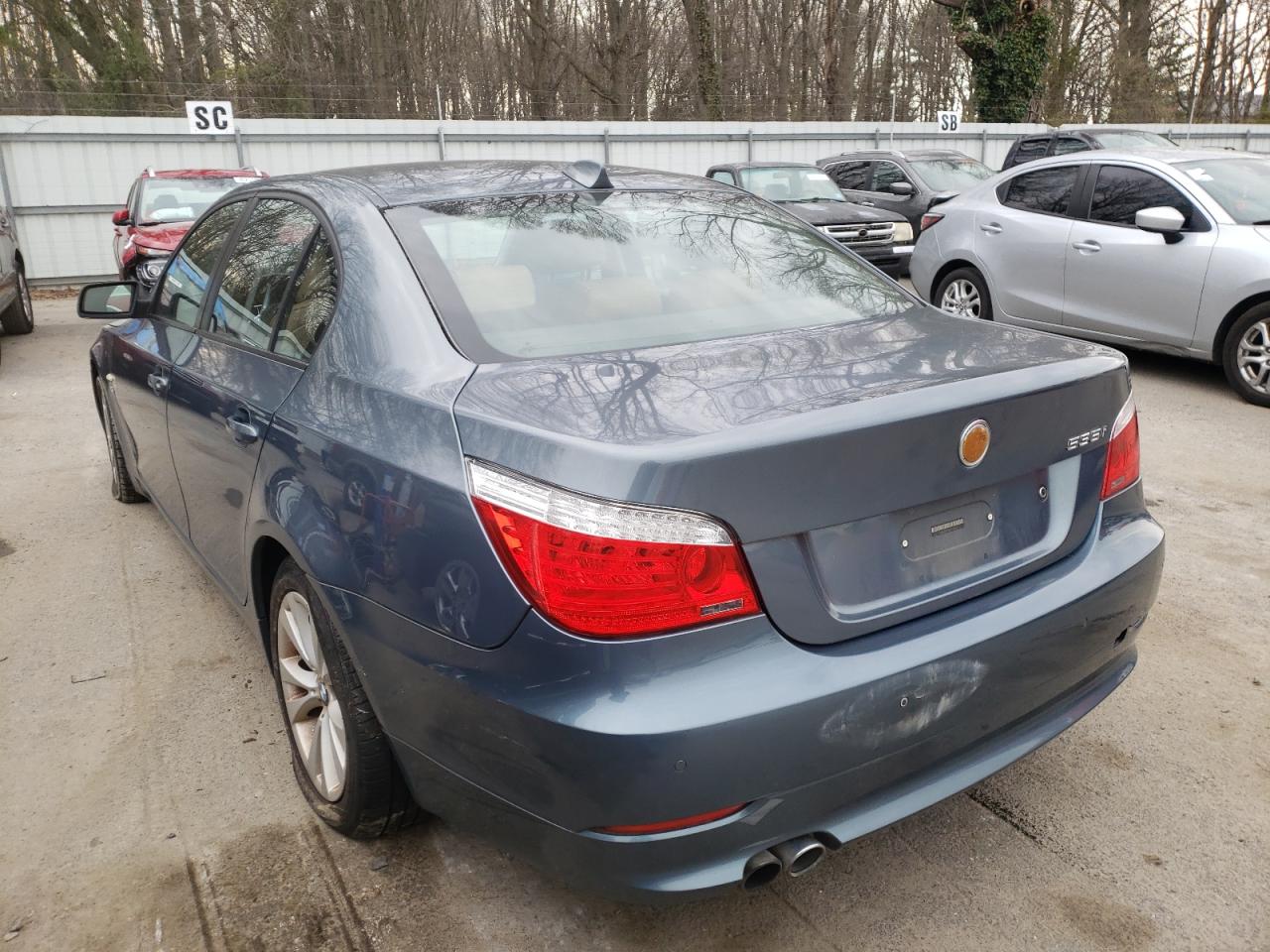 Photo 3 from auction – 2009 BMW 535 XI with VIN WBANV93569C136144