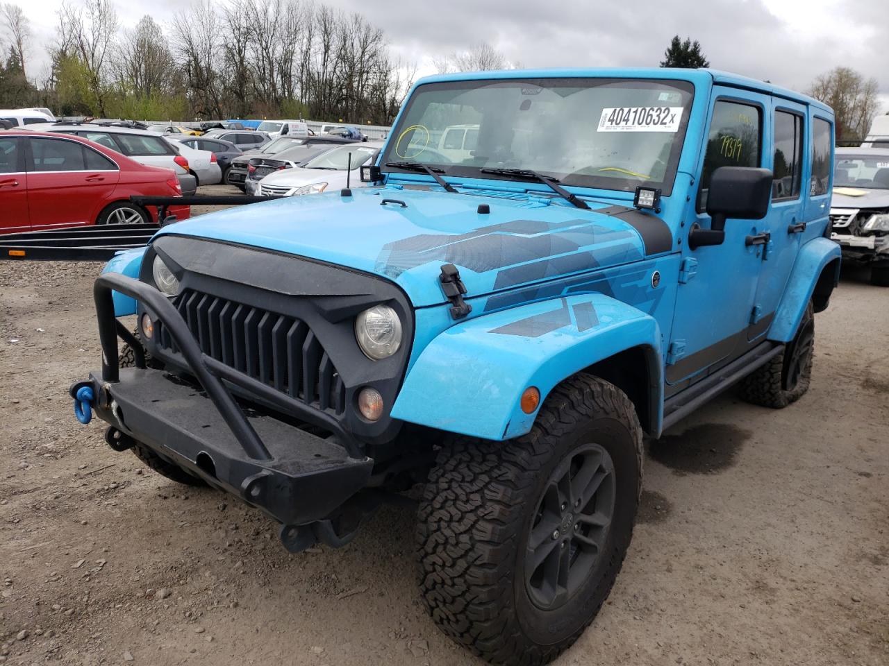 Photo 2 from auction – 2017 JEEP WRANGLER U with VIN 1C4BJWEG1HL579184
