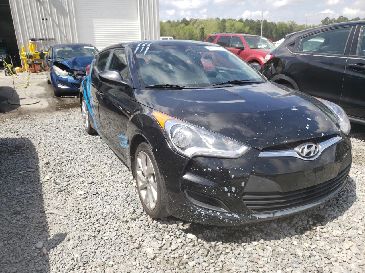 HYUNDAI VELOSTER 2016 with VIN KMHTC6AD0GU301312 - Photo from auction