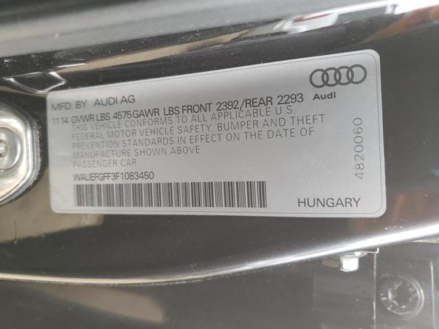 Photo 10 from auction – 2015 AUDI A3 PREMIUM with VIN WAUEFGFF3F1083450