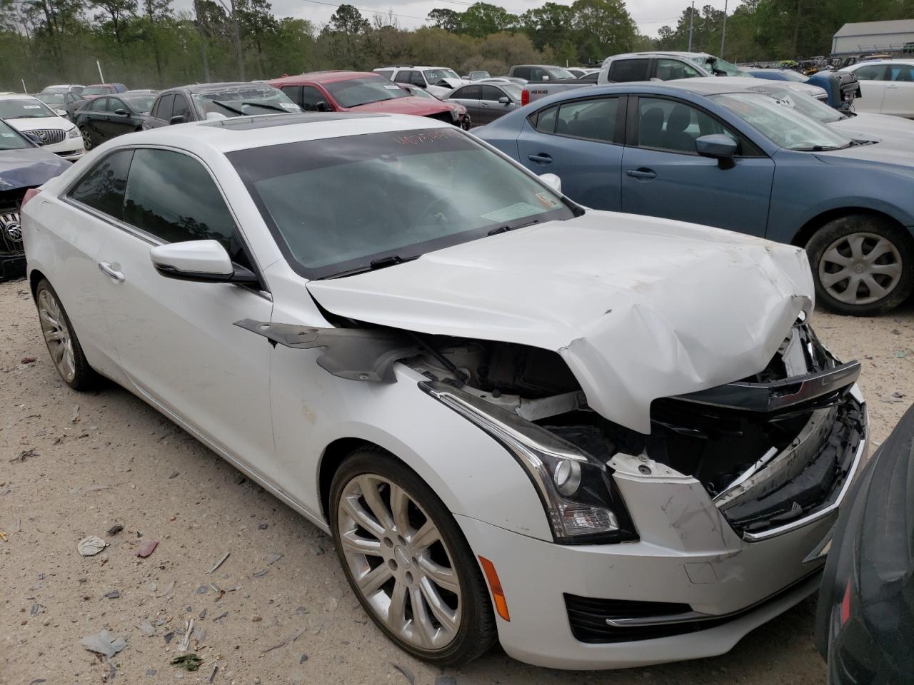 CADILLAC ATS 2016 with VIN 1G6AA1RX7G0159232 - Photo from auction