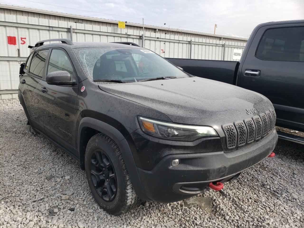 JEEP CHEROKEE T 2021 with VIN 1C4PJMBX0MD124202 - Photo from auction