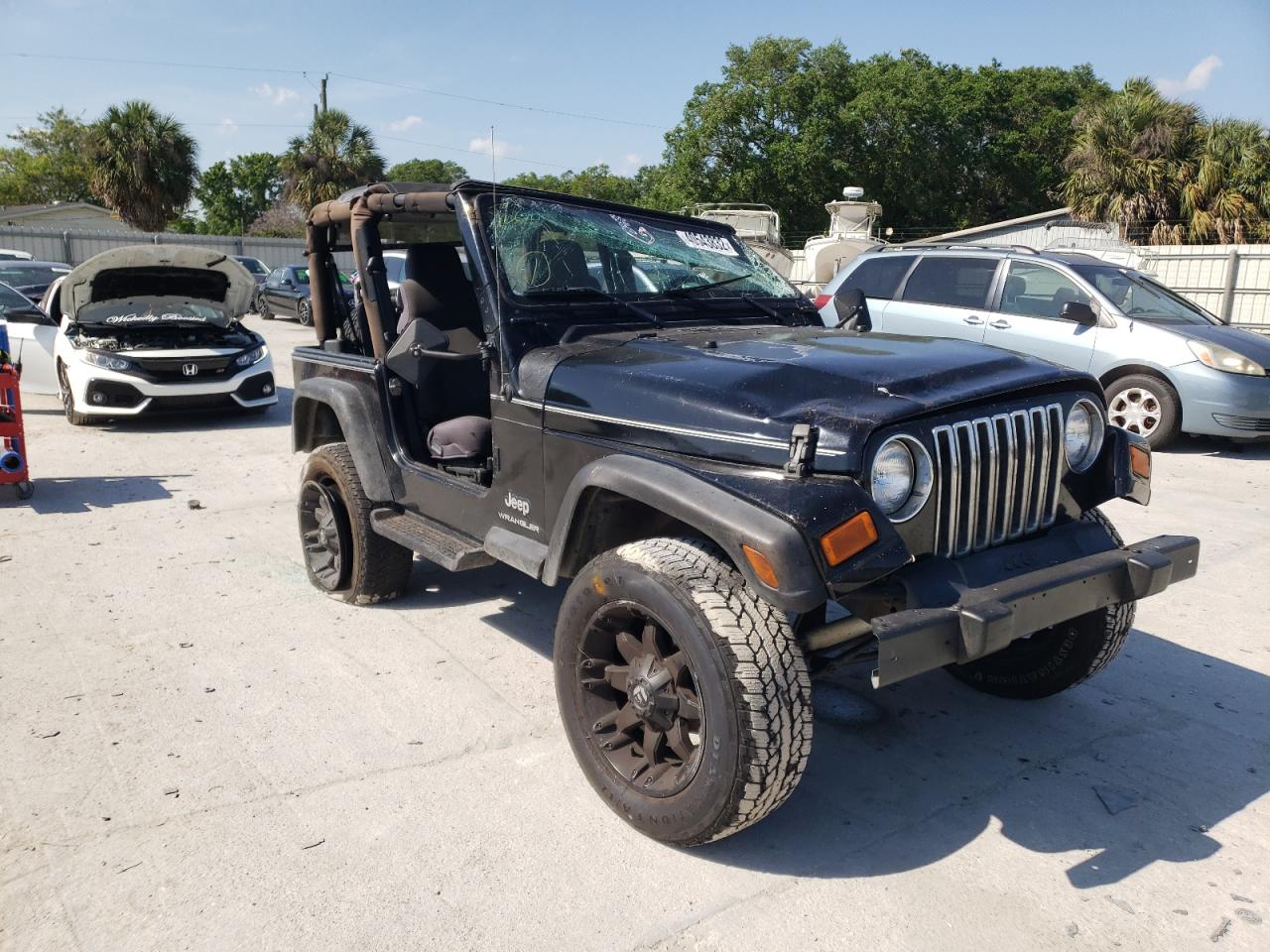 JEEP WRANGLER / 2006 with VIN 1J4FA29186P760296 - Photo from auction